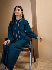 Mandarin Collar Top & Palazzos Co-Ords