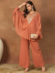 Bling & Sparkly Embellished Tunic with Palazzos