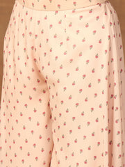 Floral Printed Top with Palazzos