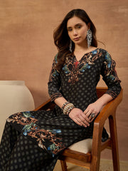 Silk Printed Tunic with Palazzos