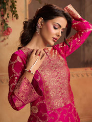 Floral Embroidered Tunic with Palazzos
