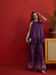 Printed Top with Palazzos