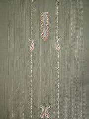 Embroidered Unstitched Dress Material