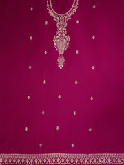 Floral Embroidered Unstitched Dress Material