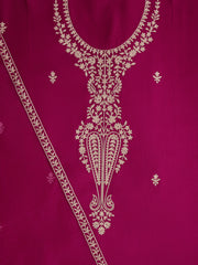 Floral Embroidered Unstitched Dress Material