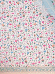 Printed Linen Unstitched Dress Material