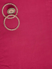 Floral Embroidered Linen Unstitched Dress Material