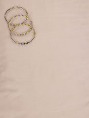 Floral Printed Sequinned Linen Unstitched Dress Material