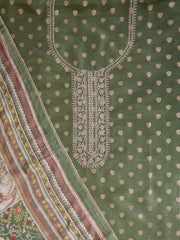Woven Design Zari Pure Silk Unstitched Dress Material