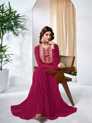 Embroidered Tiered Maxi Dress