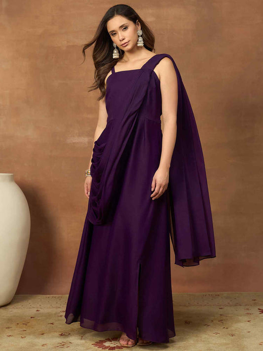 Shoulder Straps Gown Dresses