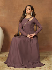 Round Neck Ethnic Dresses