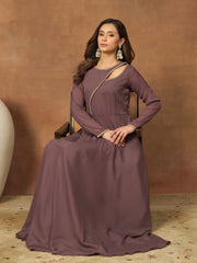 Round Neck Ethnic Dresses