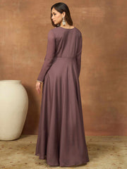 Round Neck Ethnic Dresses