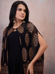 Shoulder Straps Maxi Dress With Jacket