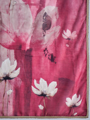 Women Floral Print Regular Linen Kurta Sets With Dupatta