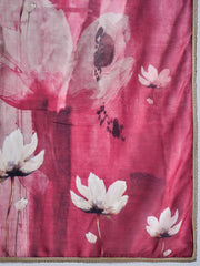 Women Floral Print Regular Linen Kurta Sets With Dupatta