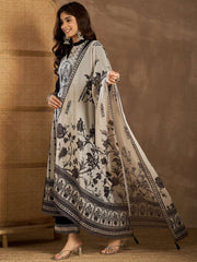 Women Floral Printed Regular Kurta with Palazzos & With Dupatta
