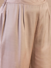 Women Ethnic Motifs Printed Regular Thread Work Kurta with Palazzos & Dupatta