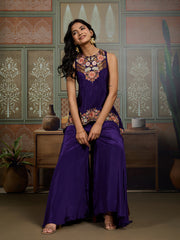 Embroidered Top & Trouser