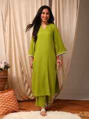 Women Regular Kurta with Trousers