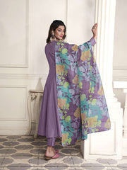 Women Empire Kurta with Trousers & With Dupatta