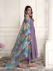 Women Empire Kurta with Trousers & With Dupatta