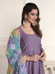 Women Empire Kurta with Trousers & With Dupatta