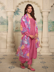 Women Empire Kurta with Trousers & With Dupatta