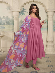 Women Empire Kurta with Trousers & With Dupatta