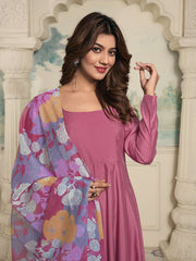 Women Empire Kurta with Trousers & With Dupatta