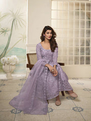 Women Floral Embroidered Regular Thread Work Kurta with Trousers & With Dupatta