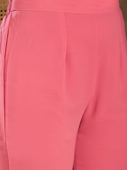 Zari Embroidered Top With Palazzos Co-ords