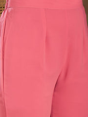 Zari Embroidered Top With Palazzos Co-ords