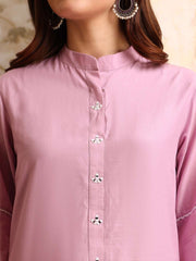 Women Ethnic Thread Embroidered A-Line Kurta Set