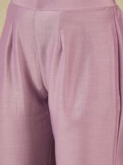 Women Floral Embroidered A-Line Kurta with Trousers & Dupatta