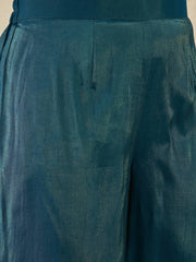 Women Floral Zari and Sequinned Embroidered Anarkali Kurta Set with Dupatta