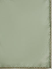 Women Ethnic Motifs Self Design Thread Work Kurta with Palazzos & With Dupatta