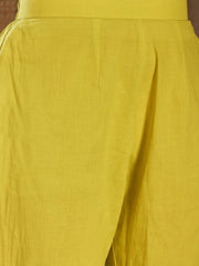 Floral Printed Straight Kurta With Trousers & Dupatta