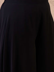 Women Embroidered Kurta with Sharara & Dupatta