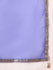 Women Ethnic Motifs Yoke Design A-Line Kurta with Trousers & Dupatta