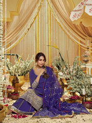 Malaika Arora Women Floral Embroidered Regular Kurta with Palazzos & With Dupatta