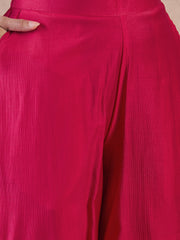 Women Ethnic Motifs Embroidered Regular Thread Work Kurta with Palazzos