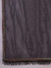 Ethnic Motifs Embroidered Thread Work Kurta With Trousers & Dupatta