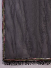 Ethnic Motifs Embroidered Thread Work Kurta With Trousers & Dupatta