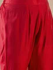 Women Ethnic Motifs Embroidered Kurta with Trouser & Dupatta