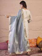 Women Ethnic Motifs Regular Kurta with Trousers & Dupatta