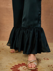 Women Ethnic Motifs Embroidered Regular Thread Work Kurta with Palazzos & With Dupatta (Copy)