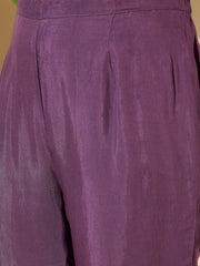 Women Floral Printed Regular Thread Work Kurta with Trousers & Dupatta