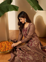 Women Ethnic Motifs Printed Kurta with Trousers & Dupatta